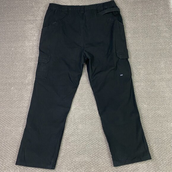 5.11 Tactical Pants Men's 40 x 32 Black Tactical Series Cargo Work Canvas 74251 - Picture 4 of 14
